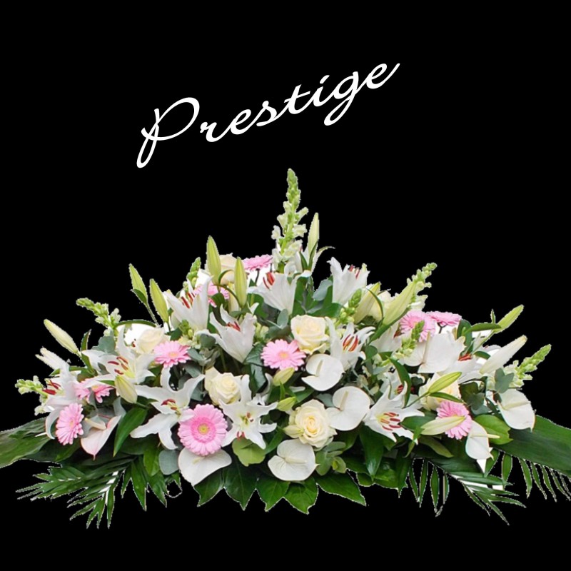 COUSSIN DE FLEURS DEUIL LYON - CASSIOPÉE PRESTIGE COUSSIN DE FLEURS DEUIL LYON - CASSIOPÉE PRESTIGE