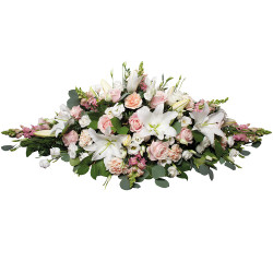 RAQUETTE DE FLEURS DEUIL LYON - FIRMAMENT