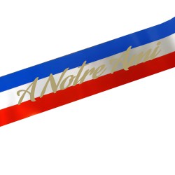 TN RUBAN DEUIL BLEU BLANC...