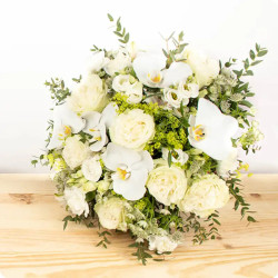 LYON PRESTIGE FUNERAL FLOWER BOUQUET HARMONIE