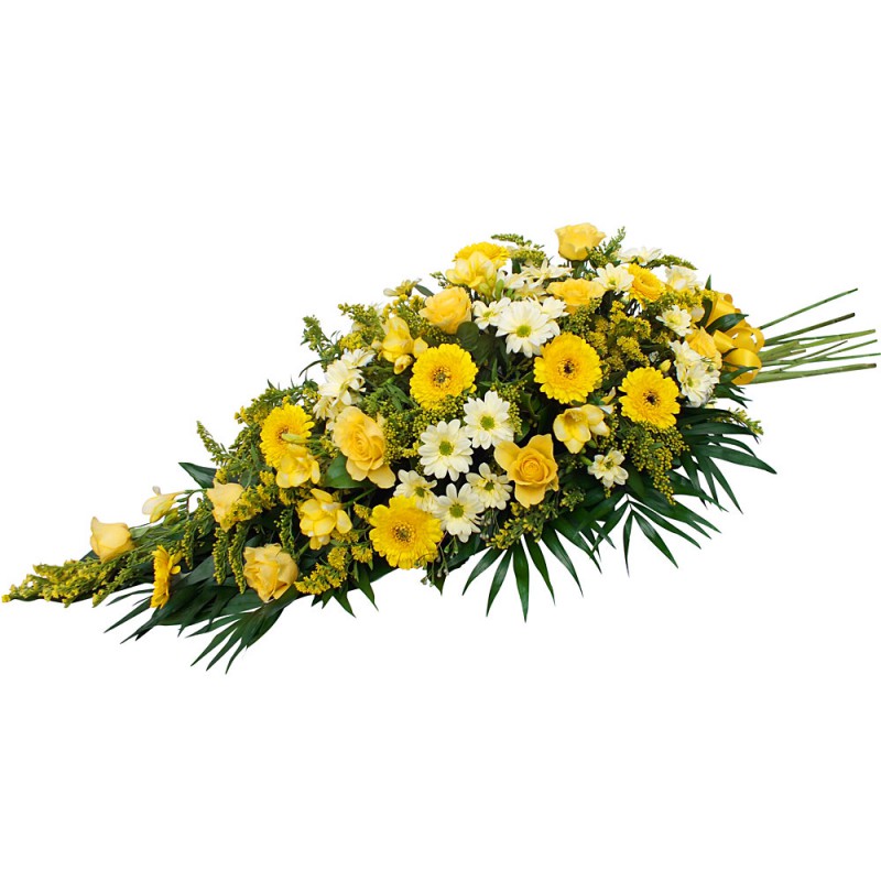 GERBE DE FLEURS DEUIL LYON - AMBRE GERBE DE FLEURS DEUIL LYON - AMBRE