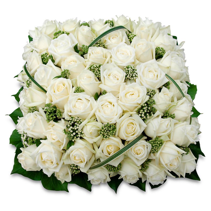 COUSSIN DE FLEURS DEUIL LYON - HOMMAGE COUSSIN DE FLEURS DEUIL LYON - HOMMAGE
