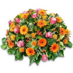 COUSSIN DE FLEURS DEUIL LYON - ORAISON