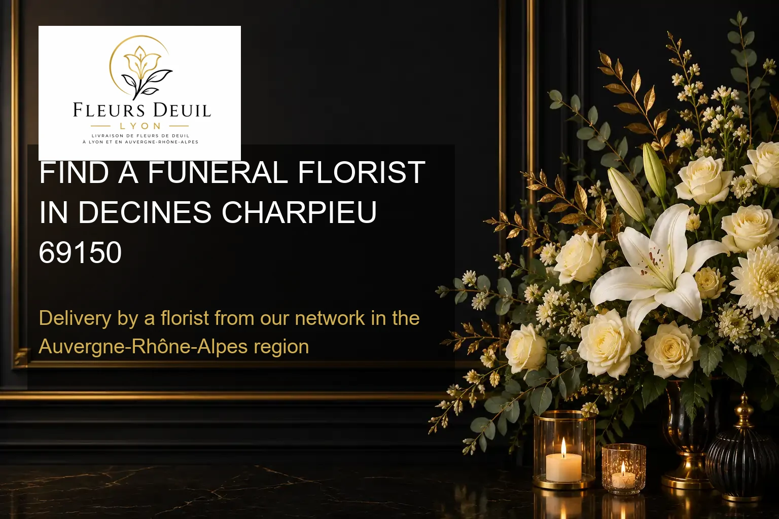 FIND A FUNERAL FLORIST IN DECINES CHARPIEU 69150