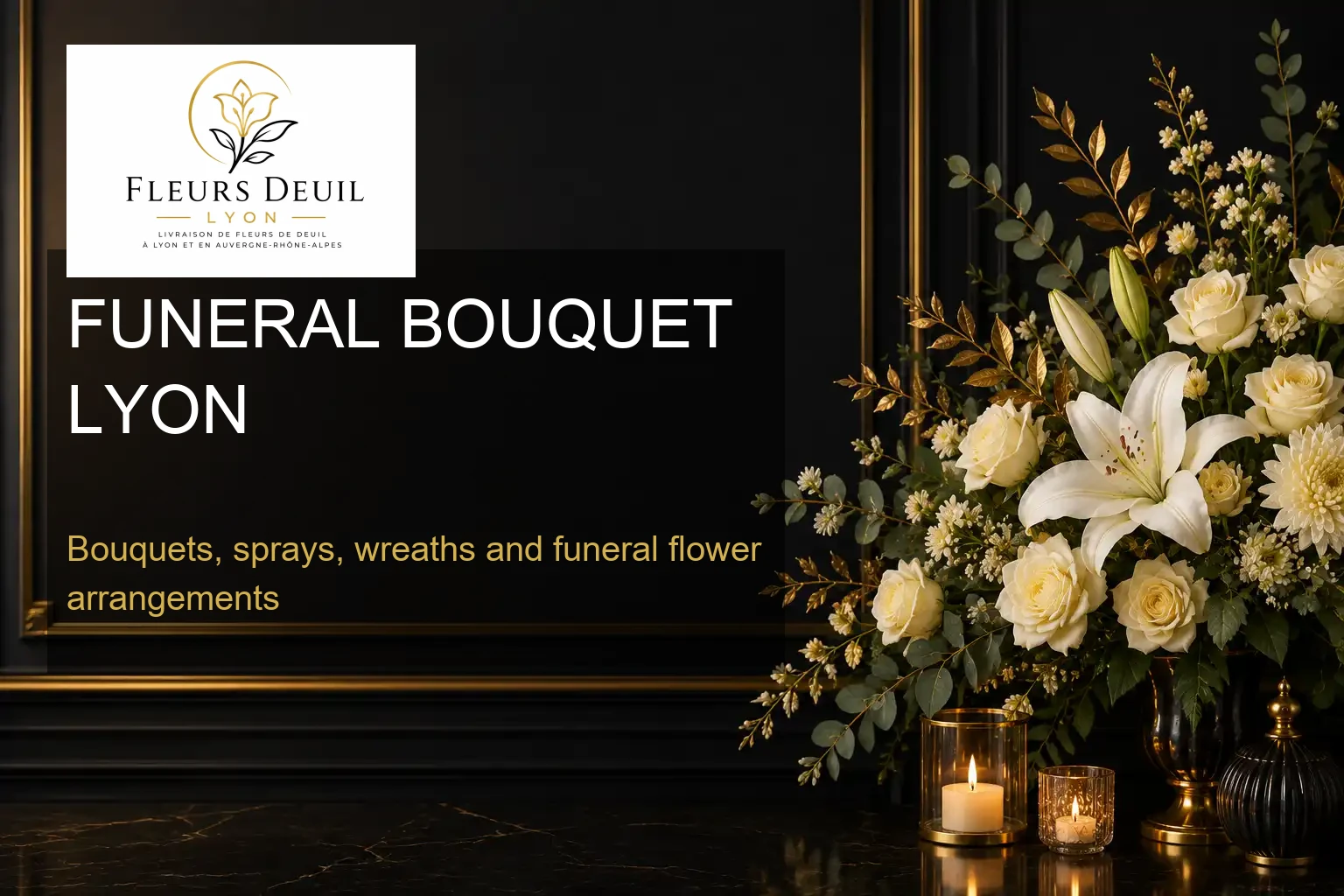 FUNERAL BOUQUET LYON