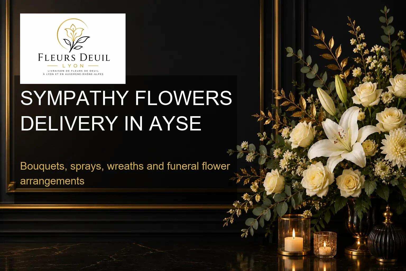 SYMPATHY FLOWERS DELIVERY IN AYSE