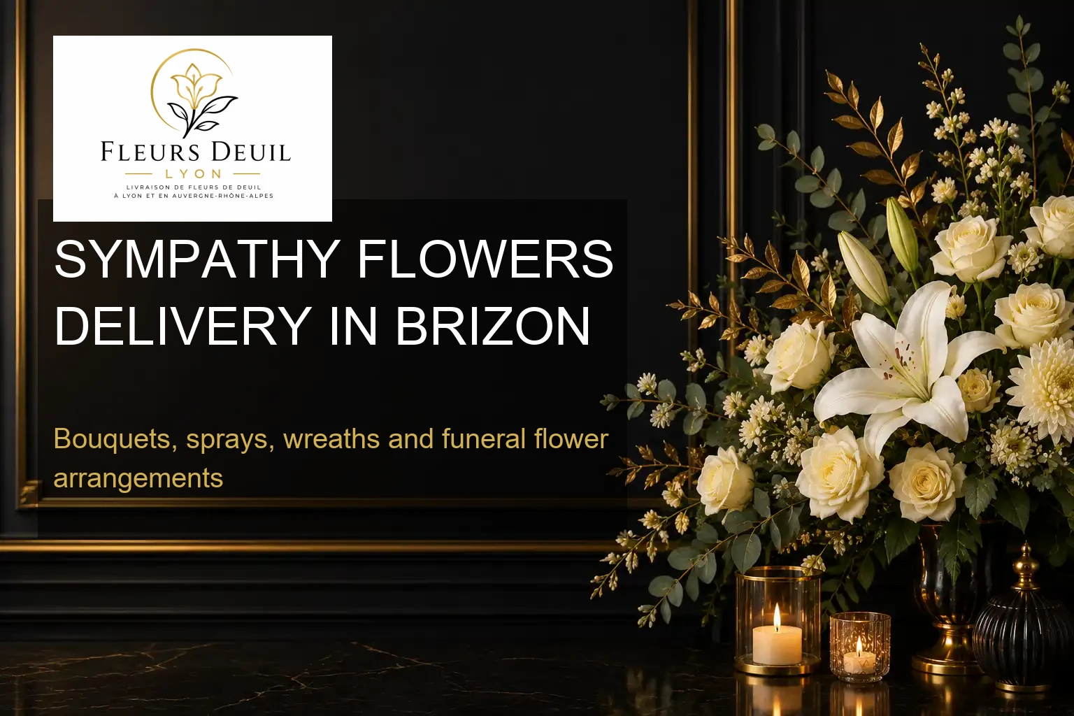 SYMPATHY FLOWERS DELIVERY IN BRIZON