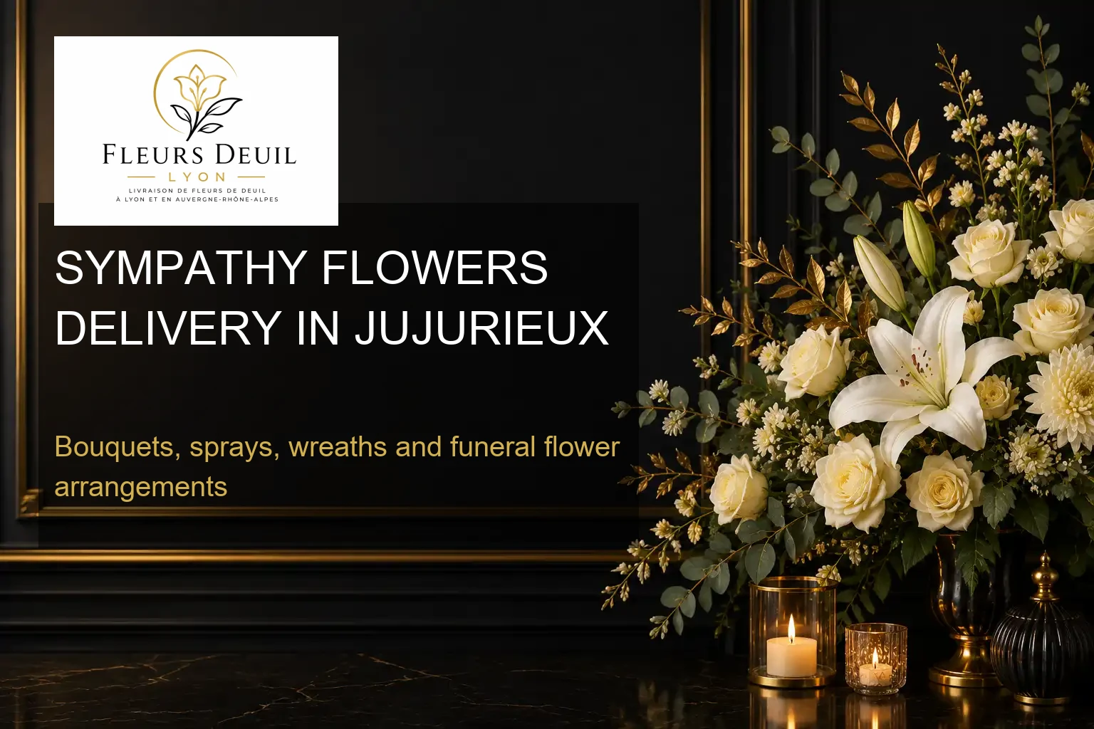 SYMPATHY FLOWERS DELIVERY IN JUJURIEUX