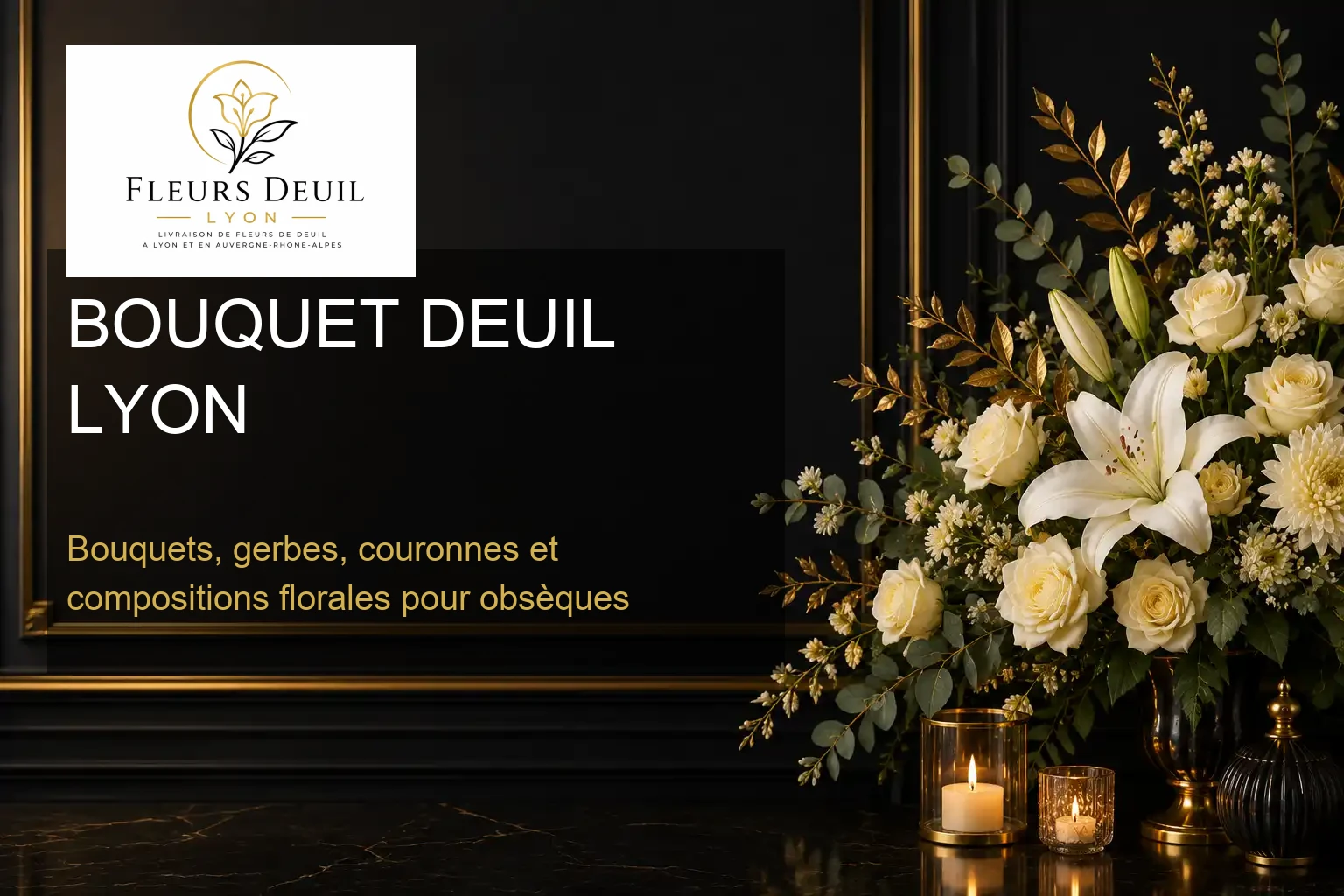 BOUQUET DEUIL LYON