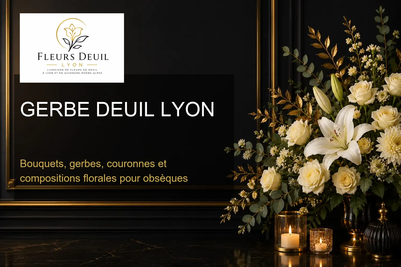 GERBE DEUIL LYON