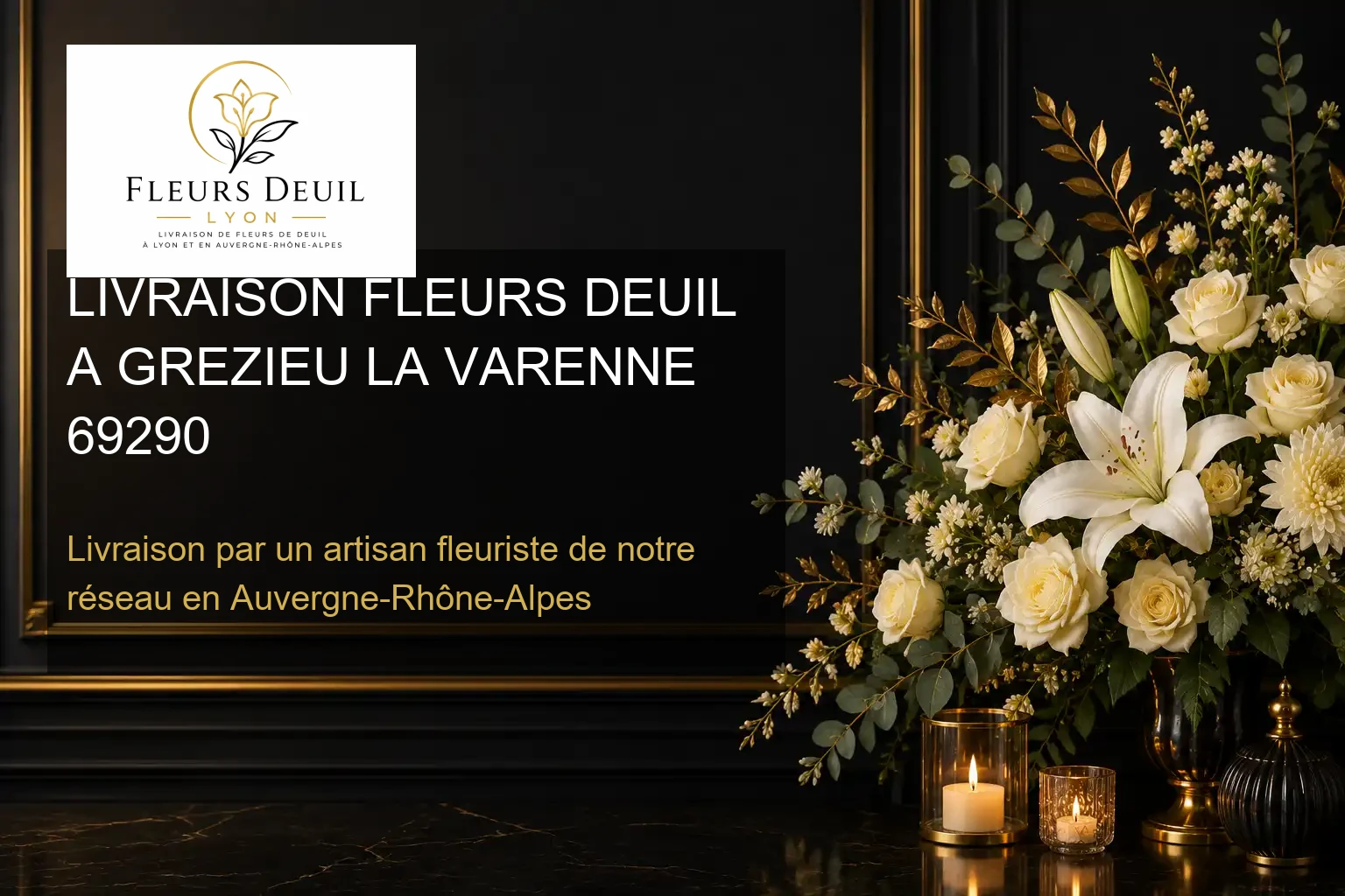 LIVRAISON FLEURS DEUIL A GREZIEU LA VARENNE 69290