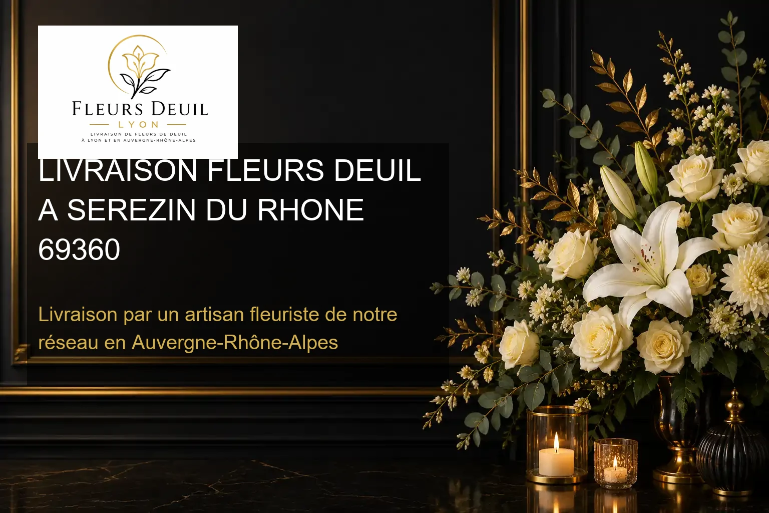 LIVRAISON FLEURS DEUIL A SEREZIN DU RHONE 69360