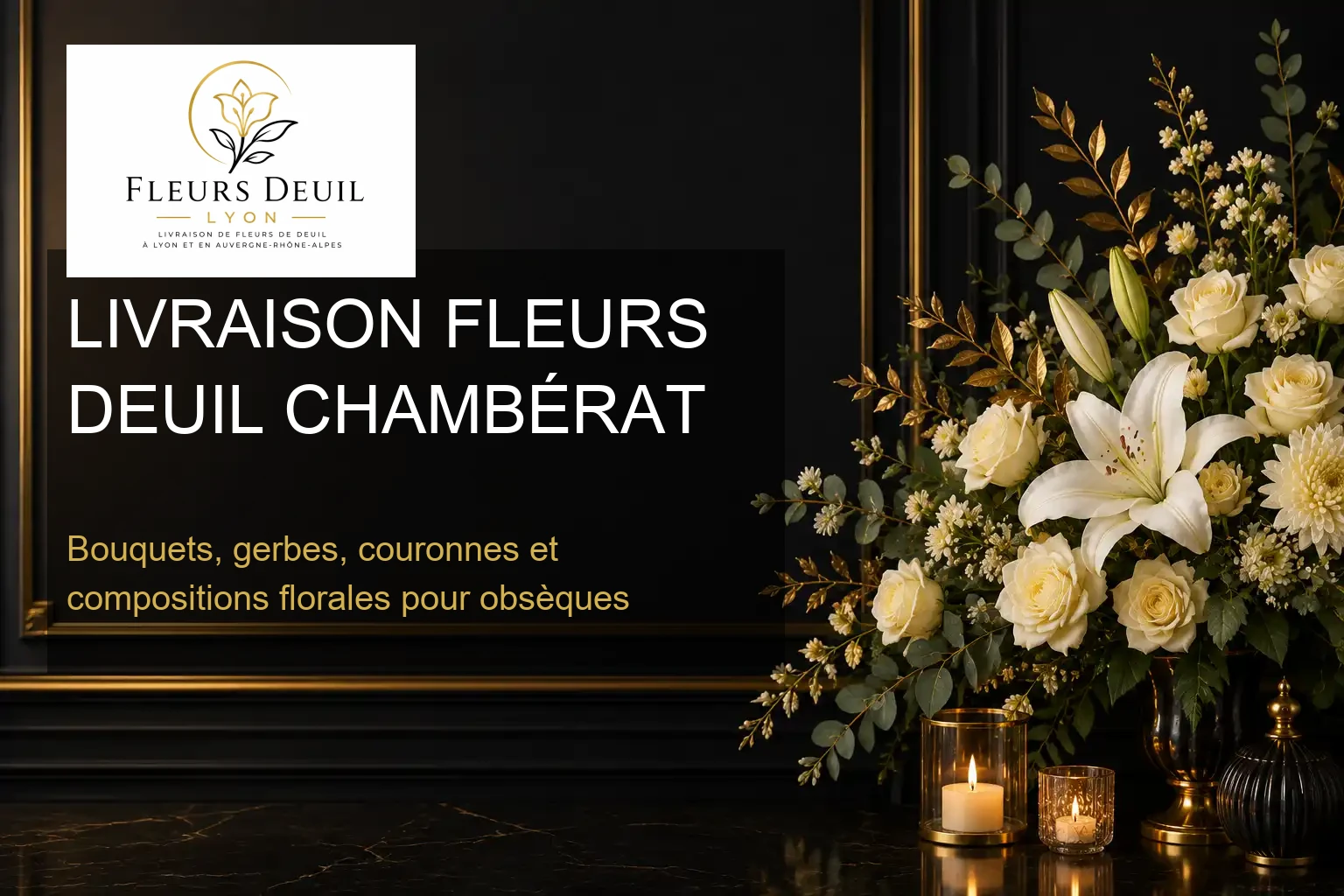 LIVRAISON FLEURS DEUIL CHAMBÉRAT
