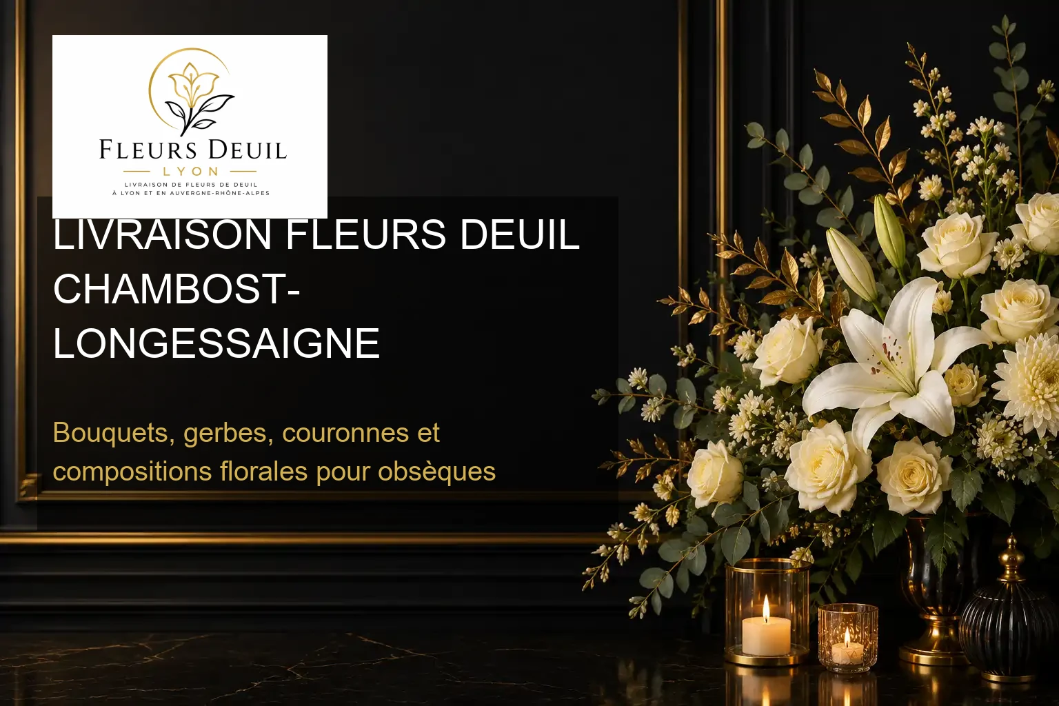 LIVRAISON FLEURS DEUIL CHAMBOST-LONGESSAIGNE