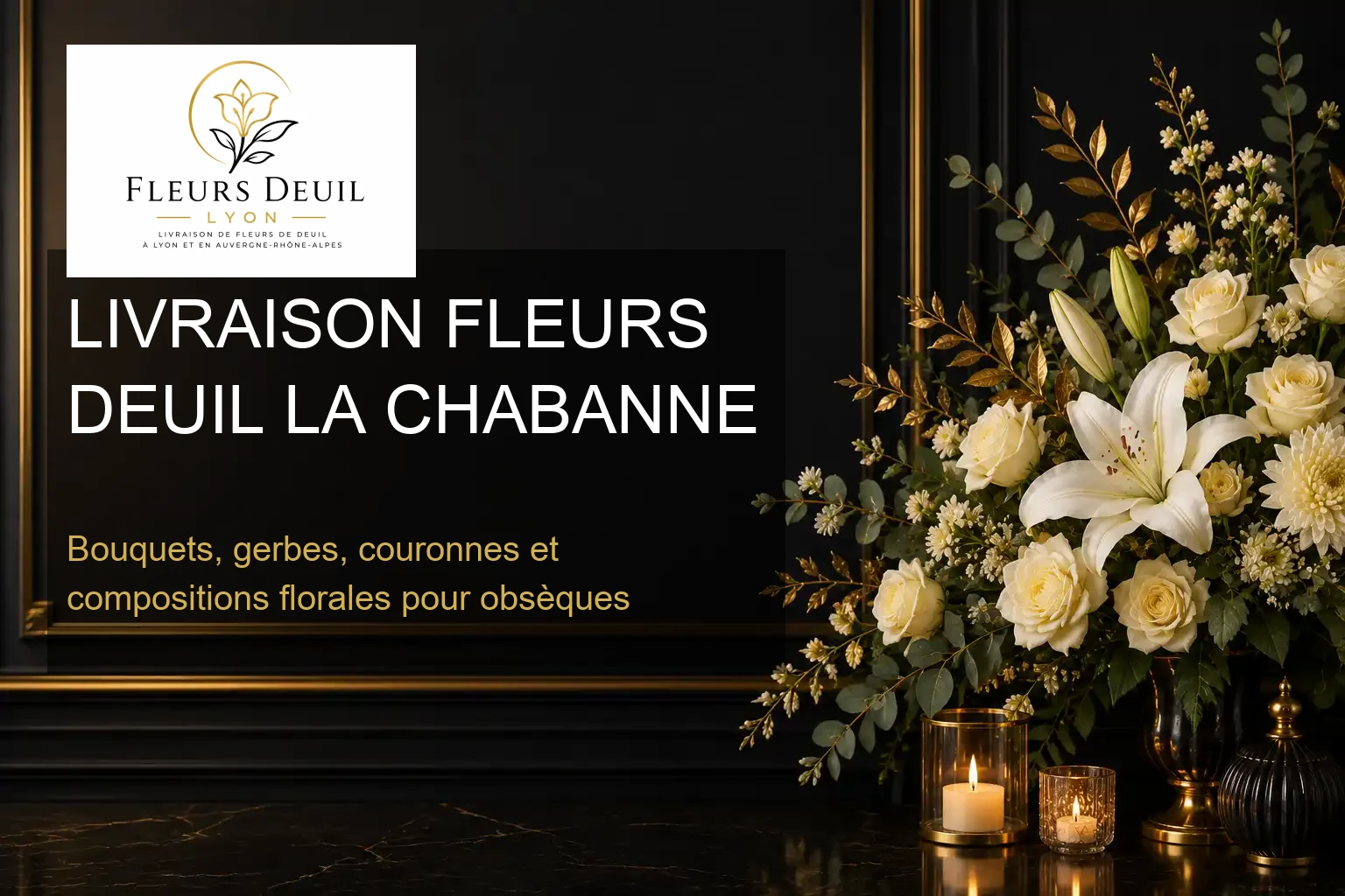LIVRAISON FLEURS DEUIL LA CHABANNE