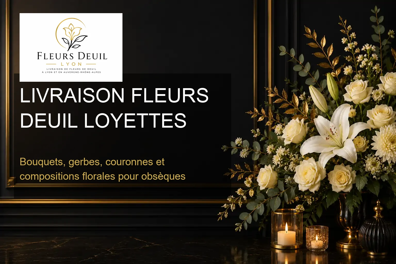 LIVRAISON FLEURS DEUIL LOYETTES