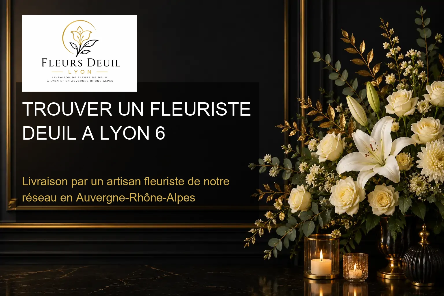 TROUVER UN FLEURISTE DEUIL A LYON 6